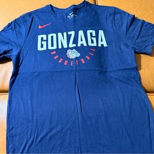 Gonzaga Nike Dri-FIT Navy Blue Athletic Tee